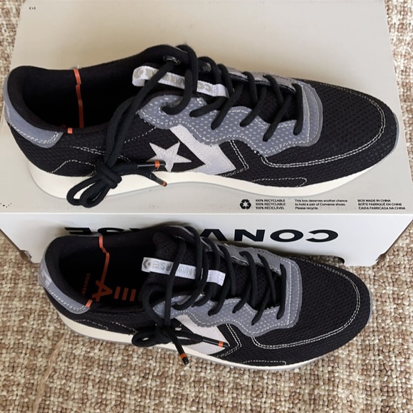 Converse Thunderbolt OX Black/Egret/Winter White MEN`S - Picture 3 of 16